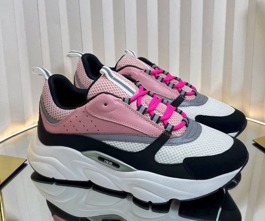 Dior B22 Sneaker Pink White Black