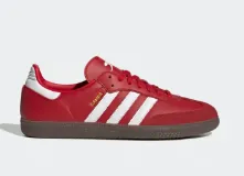 Adidas Samba Classic Black White Brown Sneakers - 4