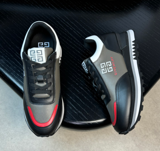 Dior B30 Snake Logo Sneaker Black Silver