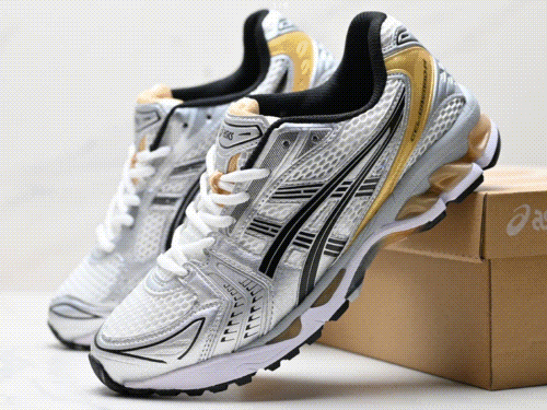 ASICS Gel-Kayano 18 Silver Gold Black Running Shoes product detail 2 in Litbuy spreadsheet finds