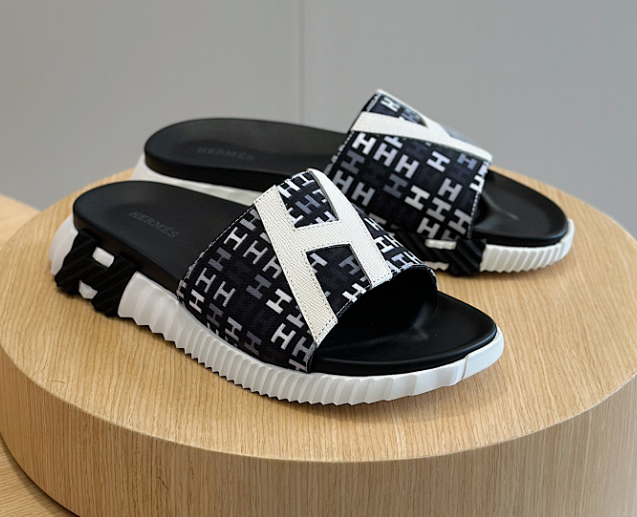 Hermès Oran Slide Multicolor Print Sandals Slippers product detail 9 in Litbuy spreadsheet finds