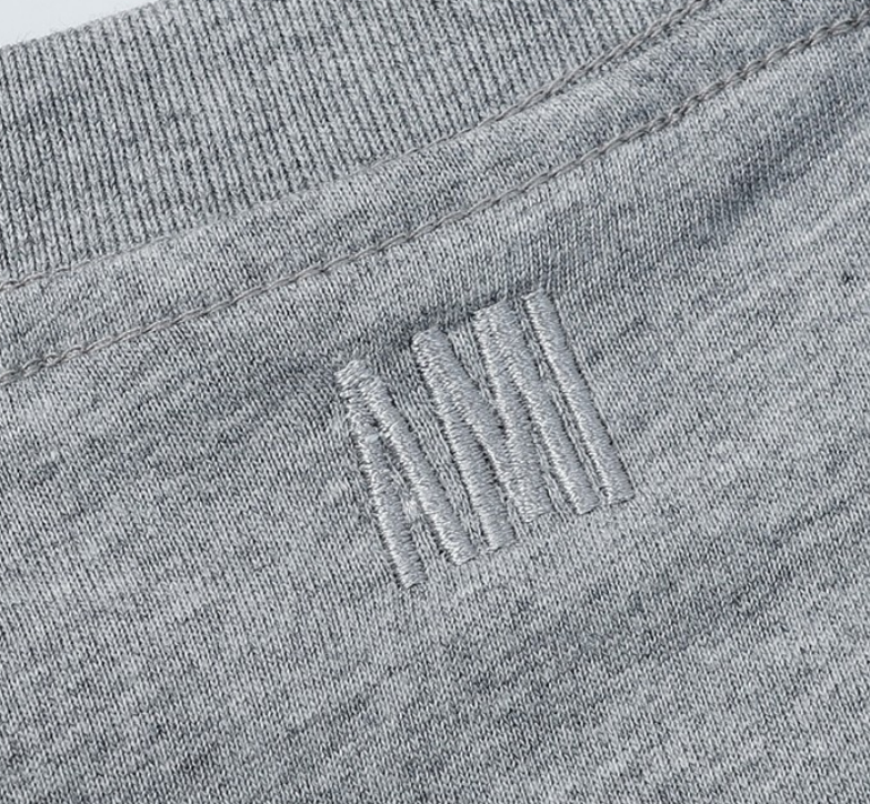AMI Paris Arch Logo T-Shirt Black - 6
