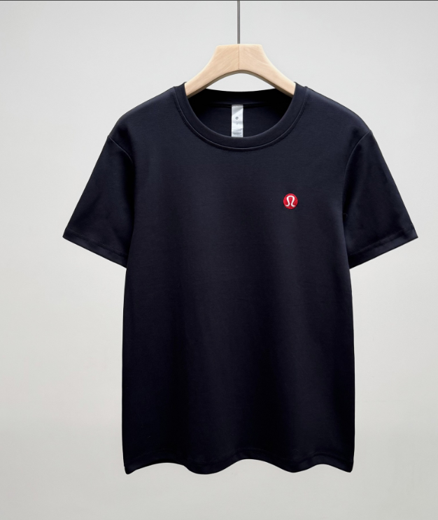 Lululemon Classic-Fit Cotton-Blend Tee Black