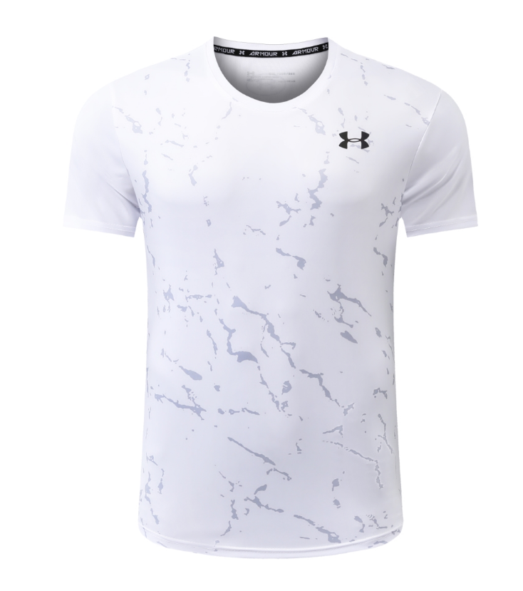 Under Armour Vanish Elite Marble Print Tee White