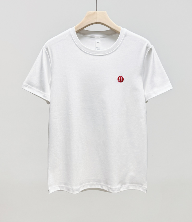 Lululemon Classic-Fit Cotton-Blend Tee White