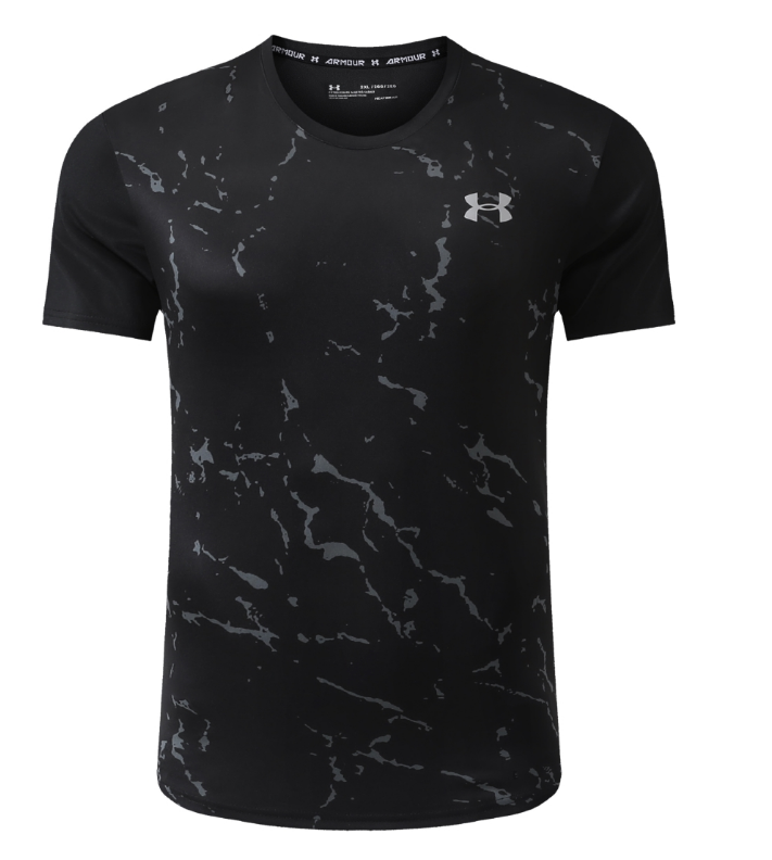 Under Armour Vanish Elite Marble Print Tee Black