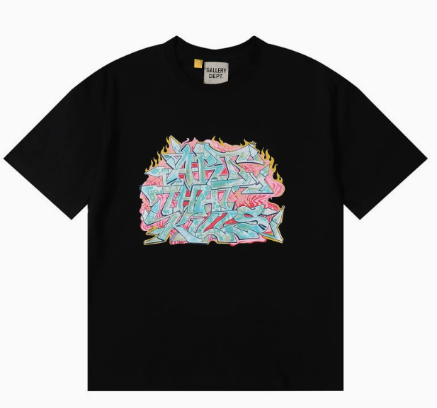 Gallery Dept. Art That Kills Graffiti T-Shirt Black