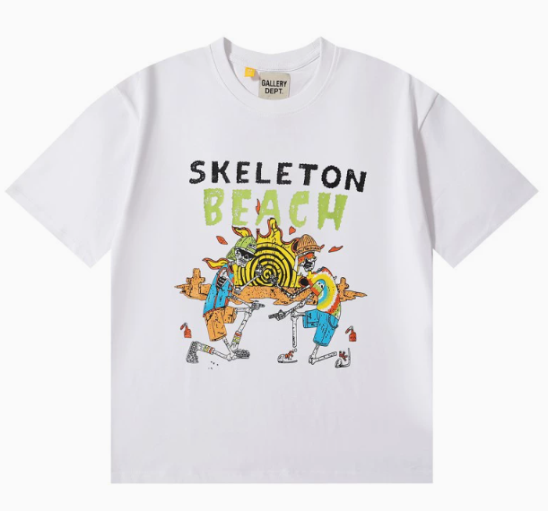 Gallery Dept. Skeleton Beach T-Shirt White