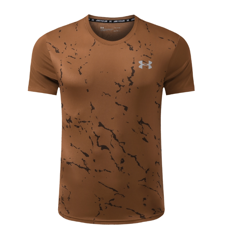Under Armour Vanish Elite Marble Print Tee Brown