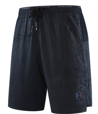 Design Abstract Print Performance Shorts Gray - 9