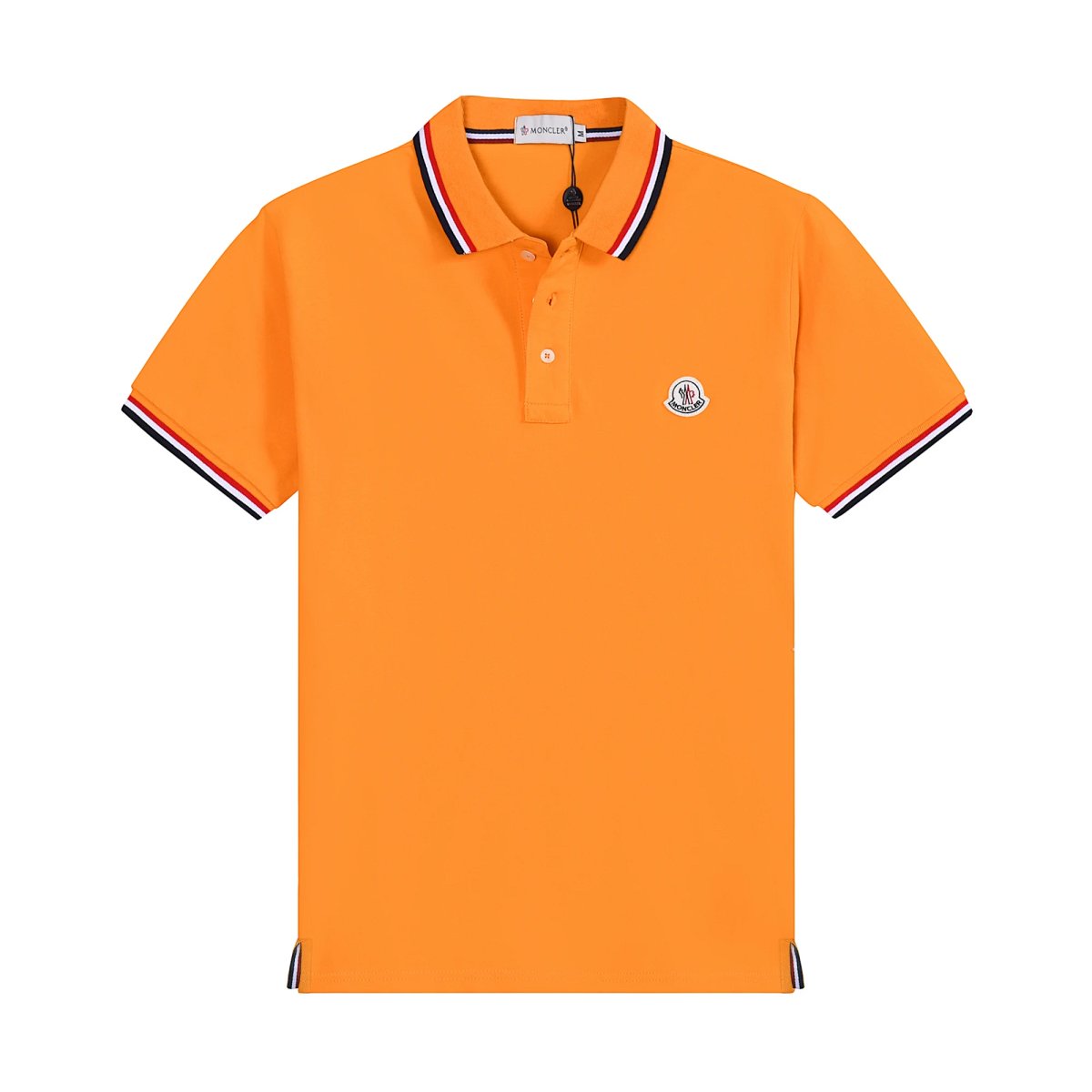 Moncler Logo Polo Black with Red-White Trim Polo Polo Shirt product detail 9 in Litbuy spreadsheet finds