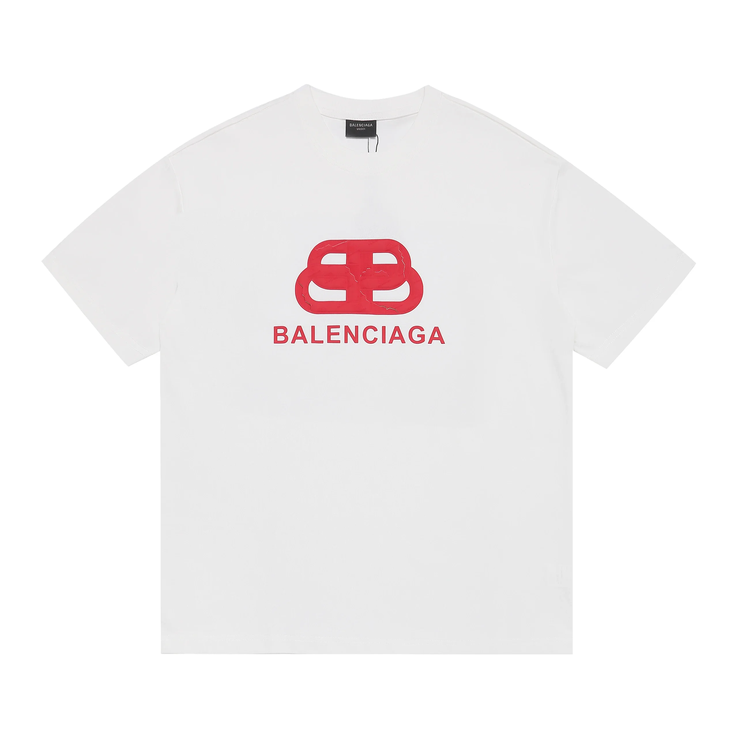 Balenciaga BB Lock Embroidered T-Shirt