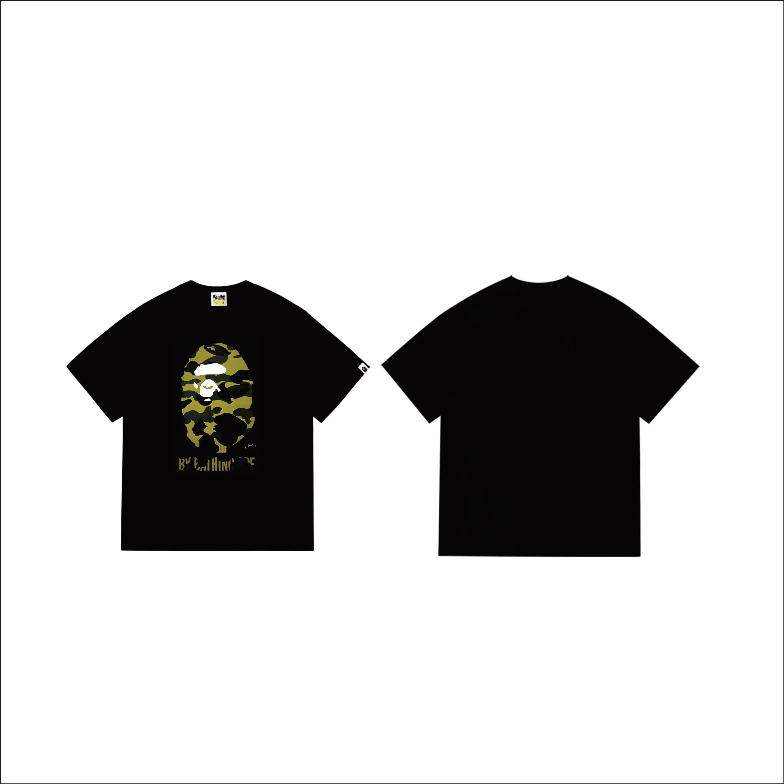 BAPE 1st Camo By Bathing Ape Tee Black Green