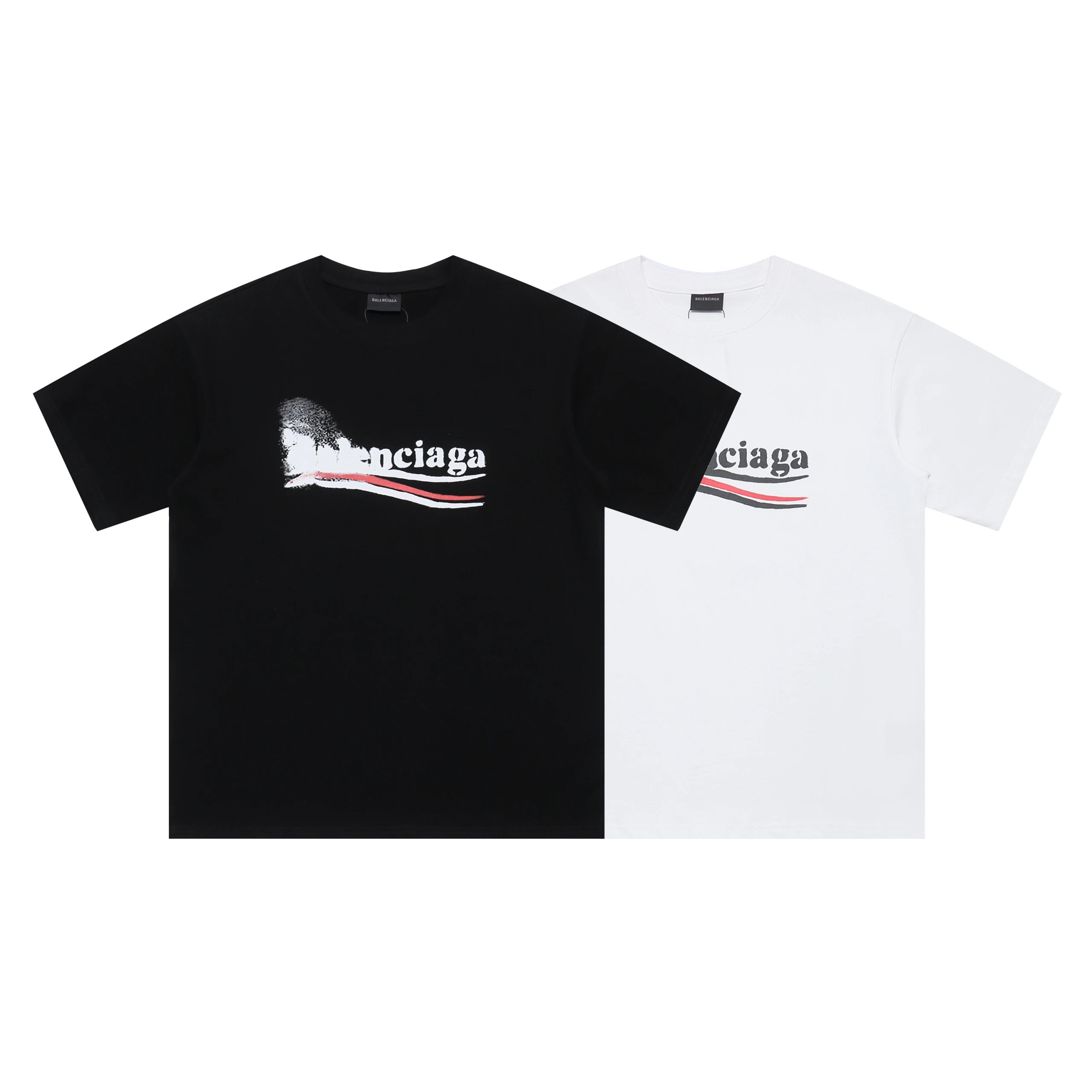 Balenciaga BB Crystal Logo Black T-Shirt - 5