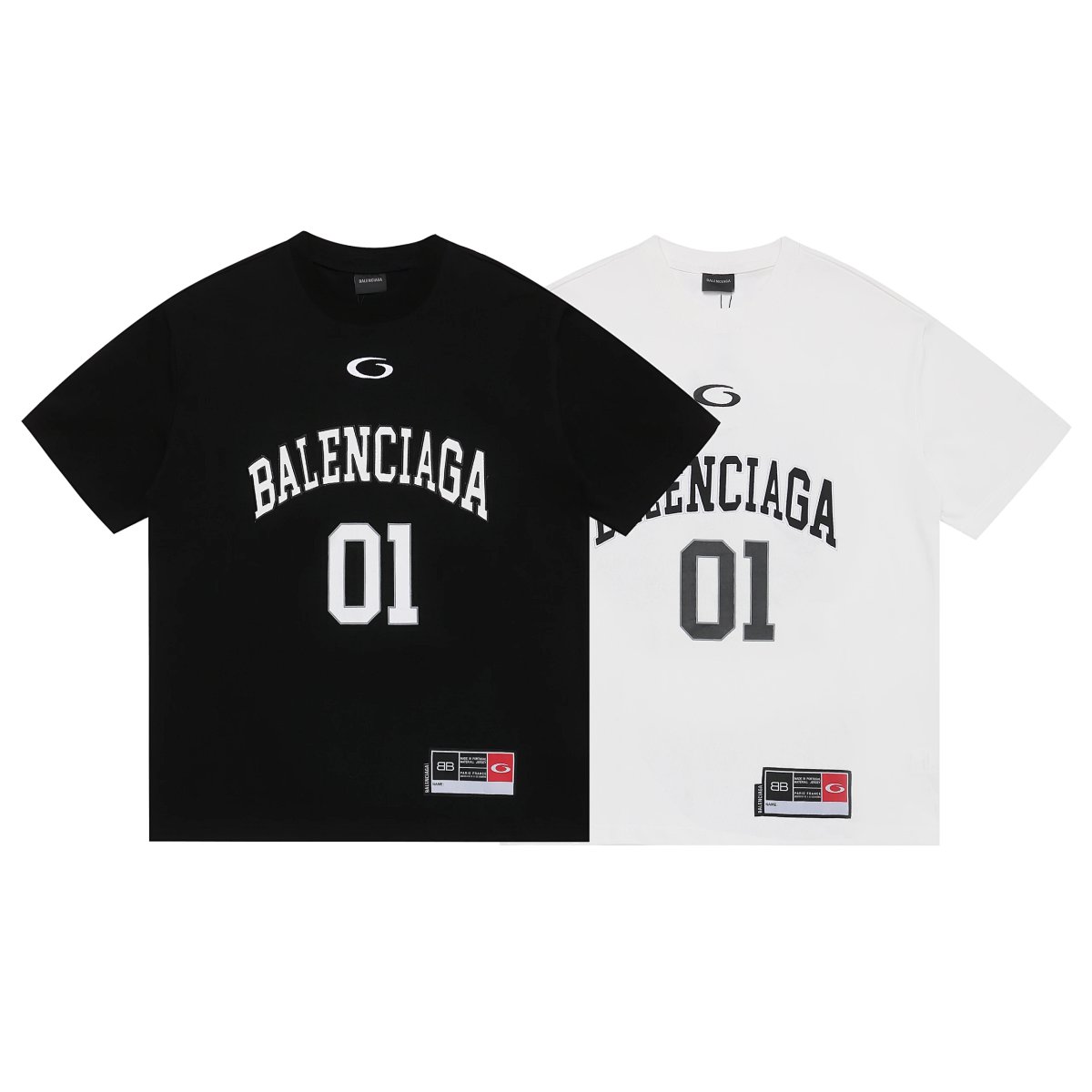 Balenciaga Shattered Logo Black T-Shirt product detail 7 in Litbuy spreadsheet finds