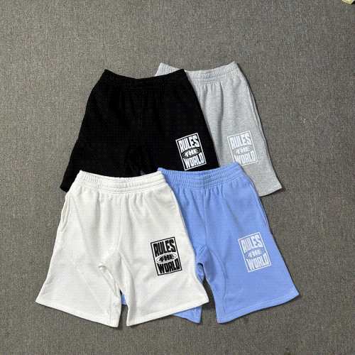 Corteiz Script Logo Black Shorts product detail 8 in Litbuy spreadsheet finds
