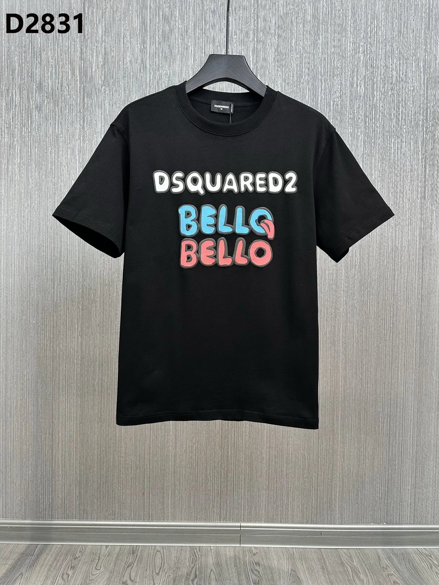 Dsquared2 Bello Bello Graphic Tee Black