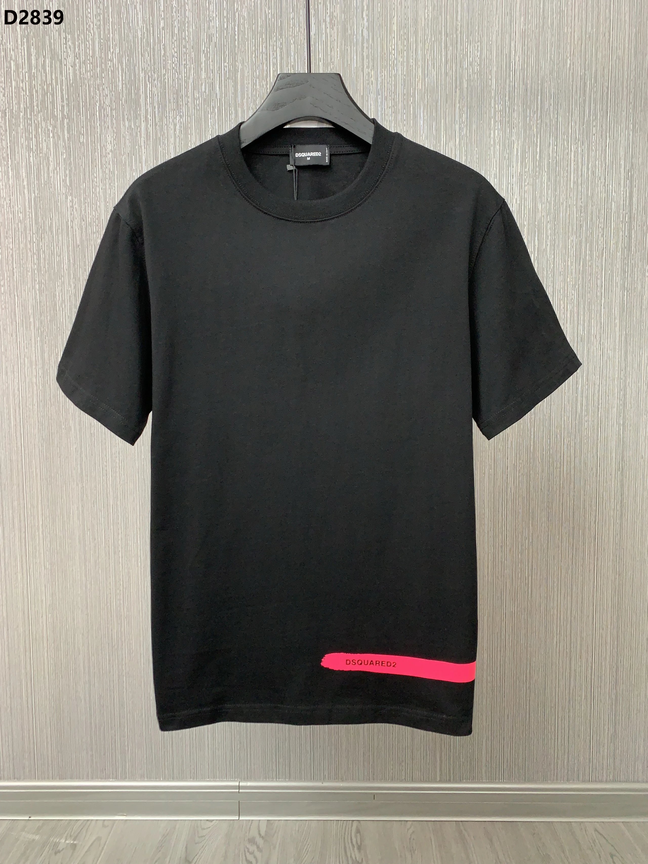 Dsquared2 Paint Stroke Logo Tee Black