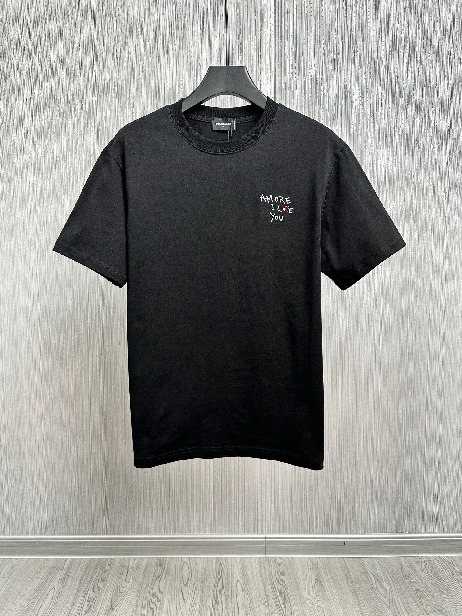Dsquared2 Amore I Love You Black T-Shirt