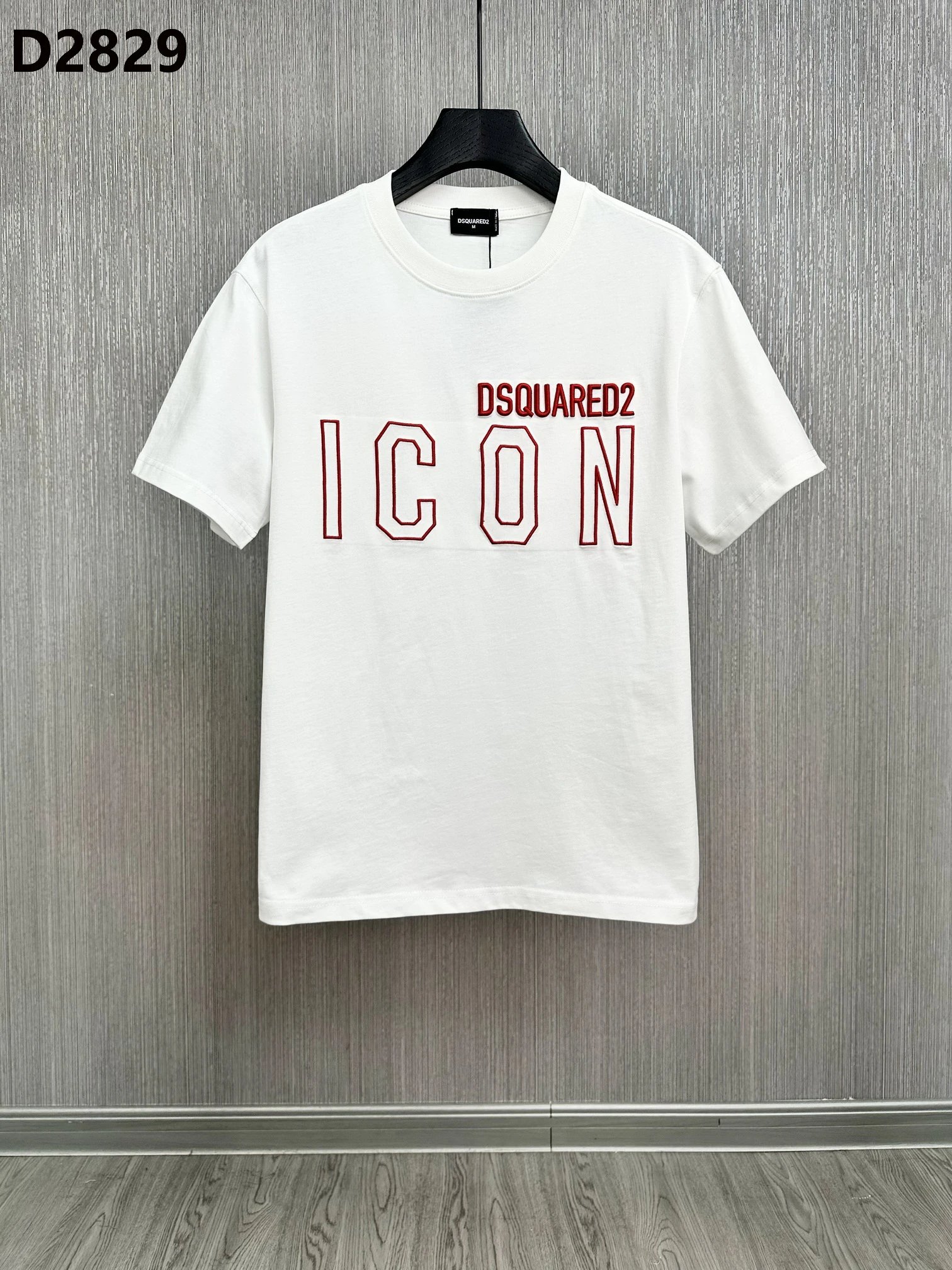 Dsquared2 Icon Tee White Red