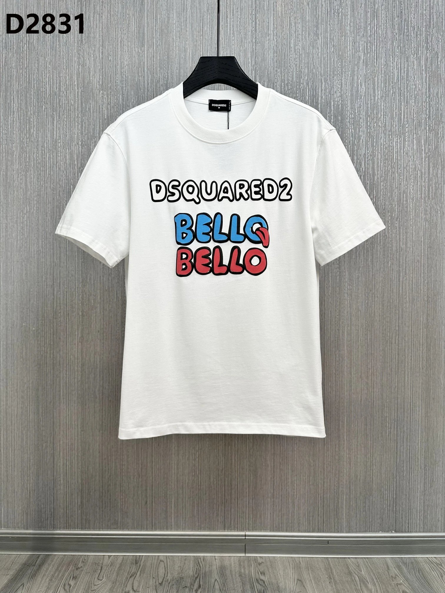 Dsquared2 Bello Bello Graphic Tee White