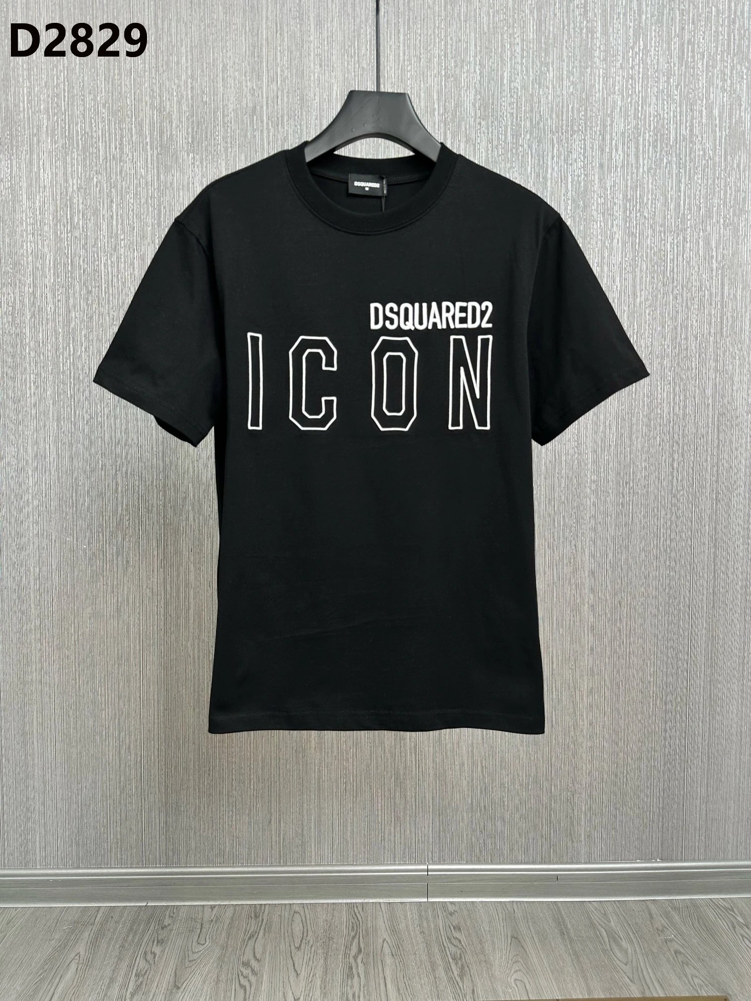 Dsquared2 ICON Outline Logo Tee Black