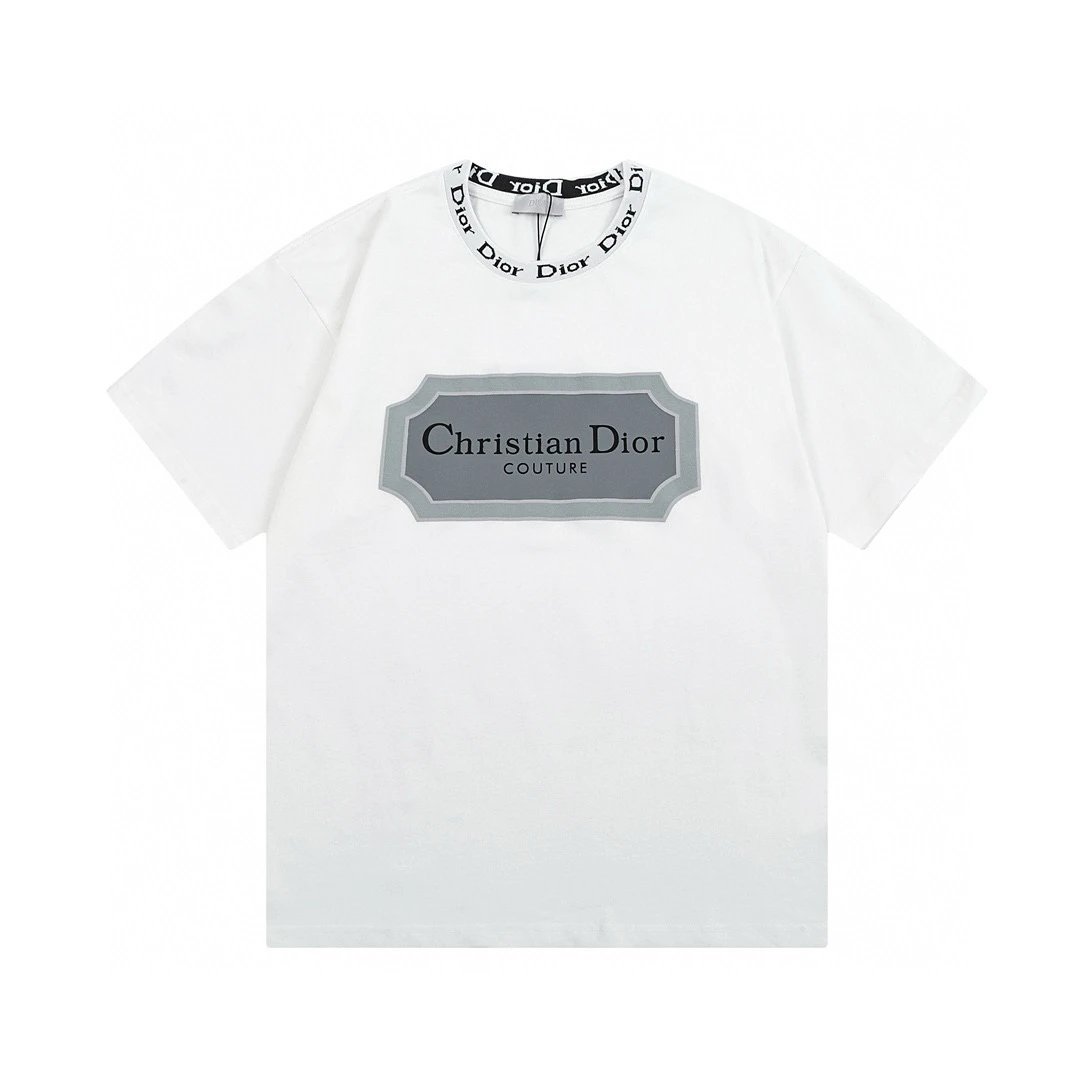 Christian Dior Couture Logo Tee White