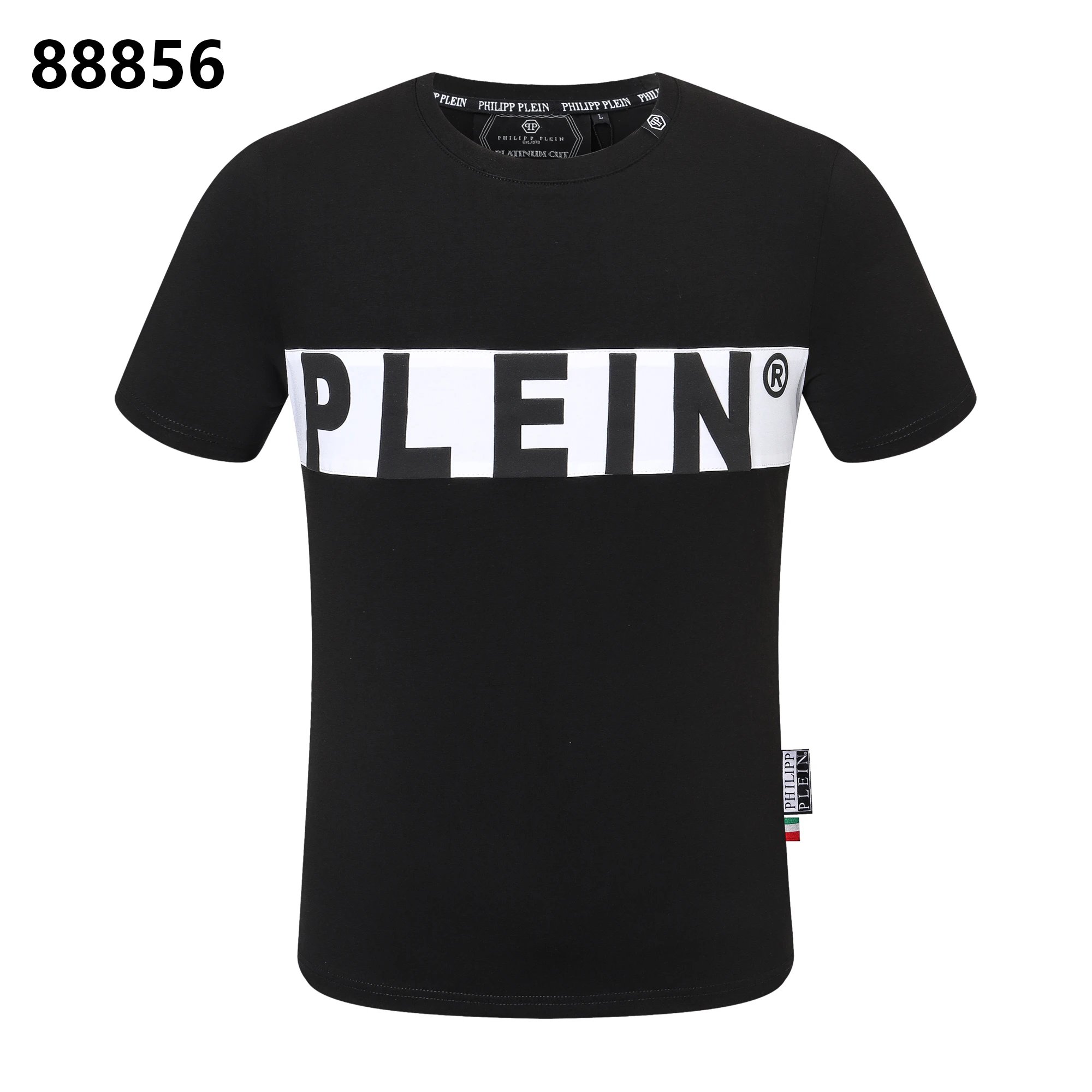 Philipp Plein PLEIN Block Logo Tee White