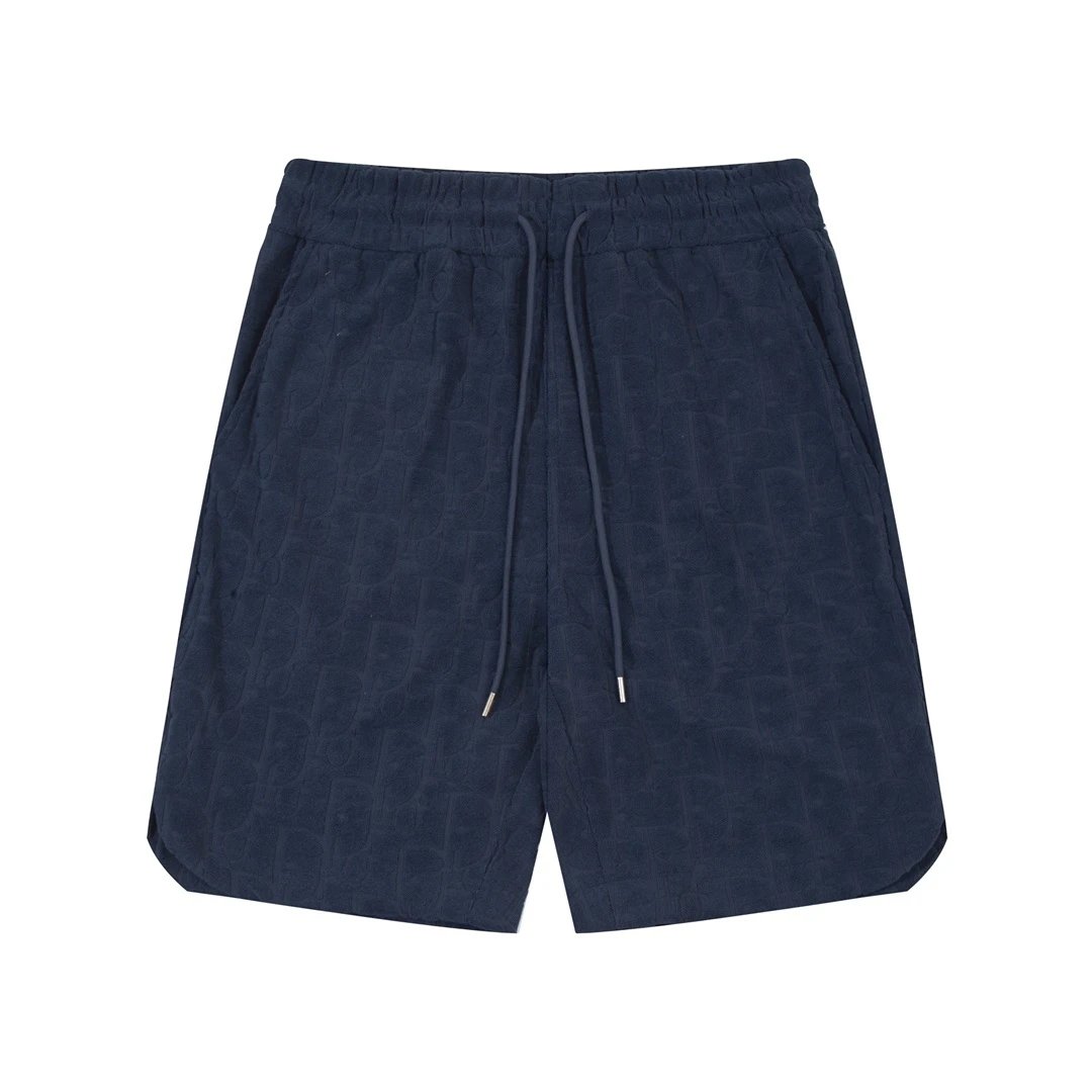 Dior Oblique Terry Shorts Navy