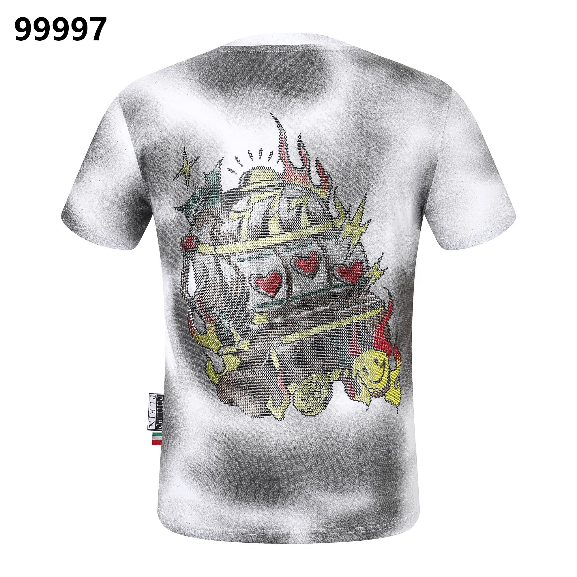 Philipp Plein PLEIN Block Logo Tee Black