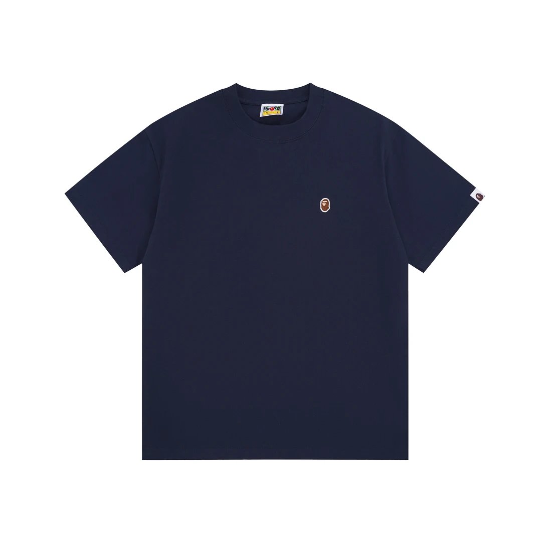 BAPE Ape Head One Point Tee Navy