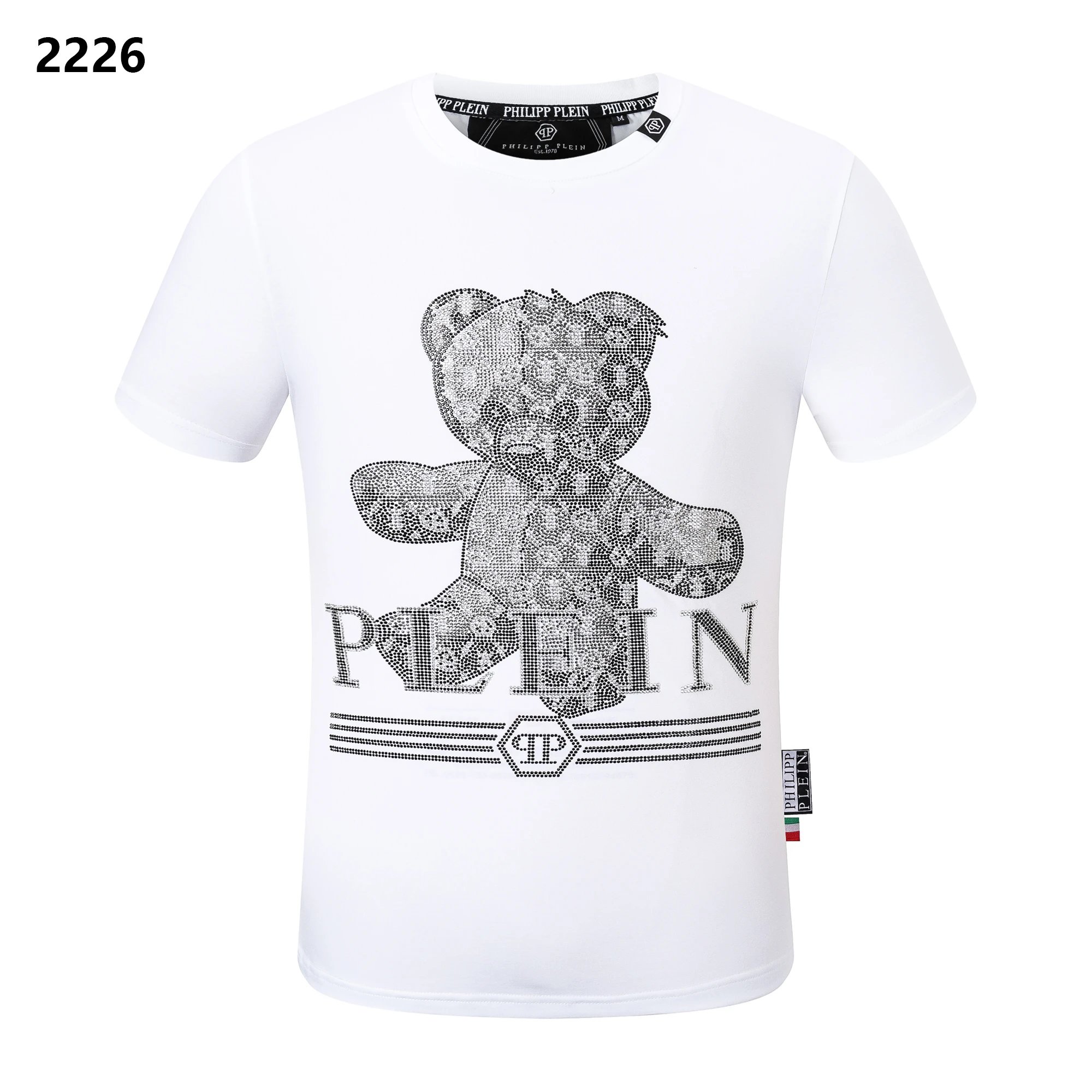Philipp Plein Skull Headphones PLEIN Crystal Tee Black