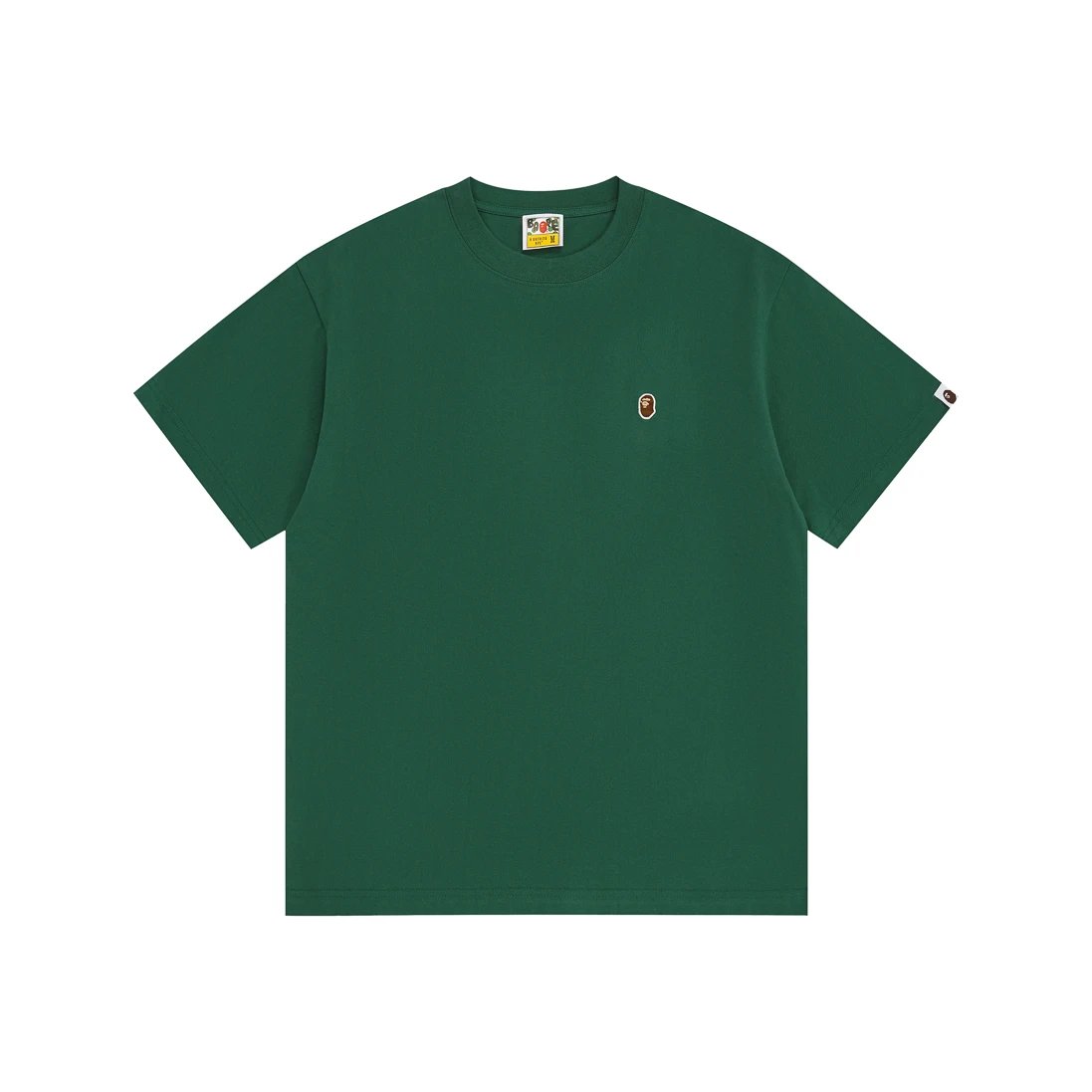 BAPE Ape Head One Point Tee Forest Green