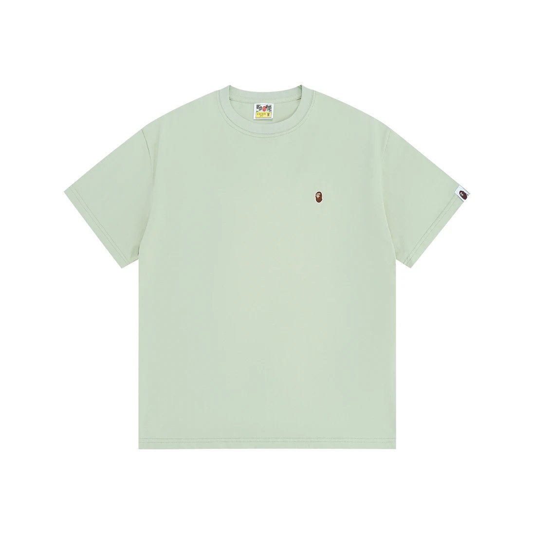 BAPE Ape Head One Point Tee Mint Green