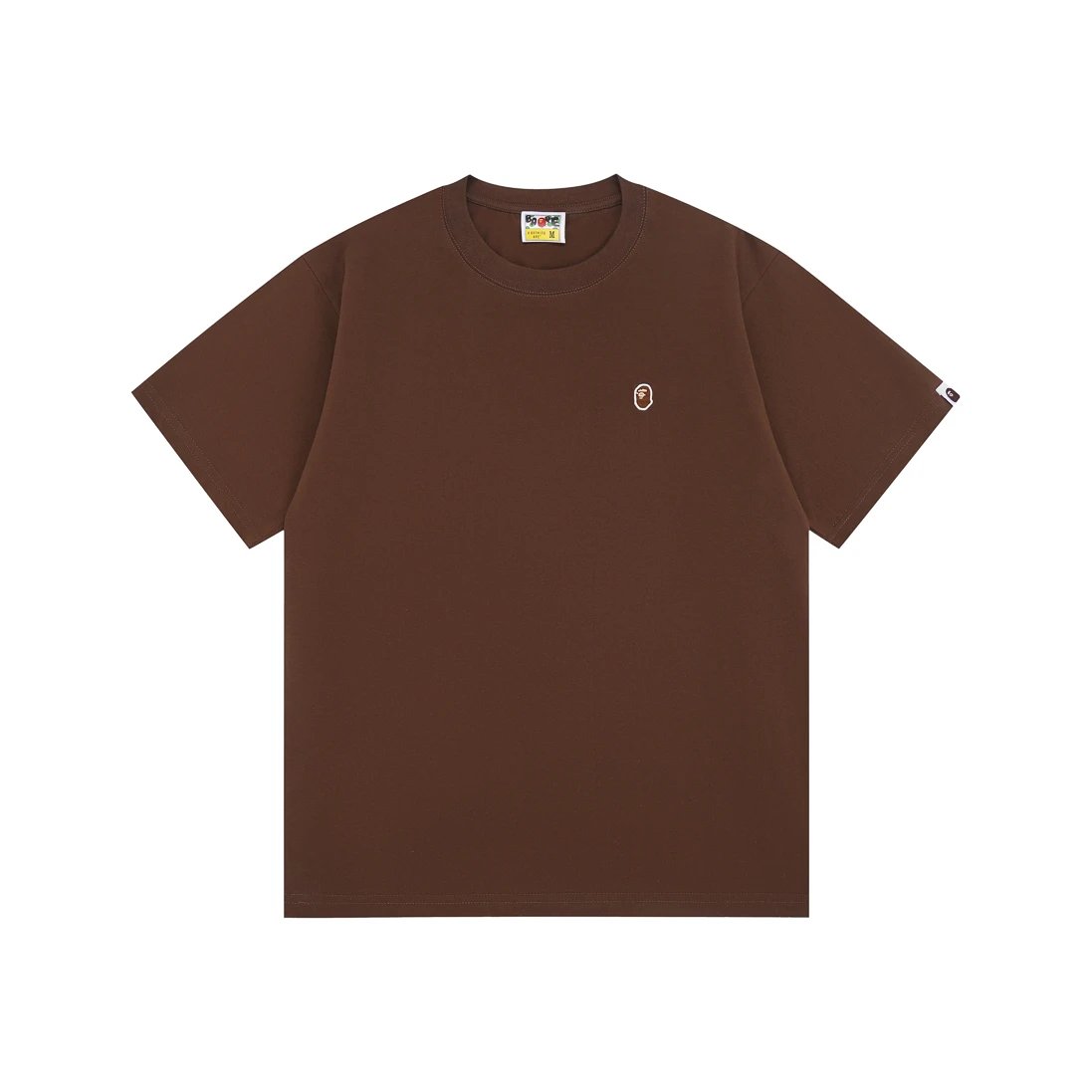BAPE Ape Head One Point Tee Chocolate Brown
