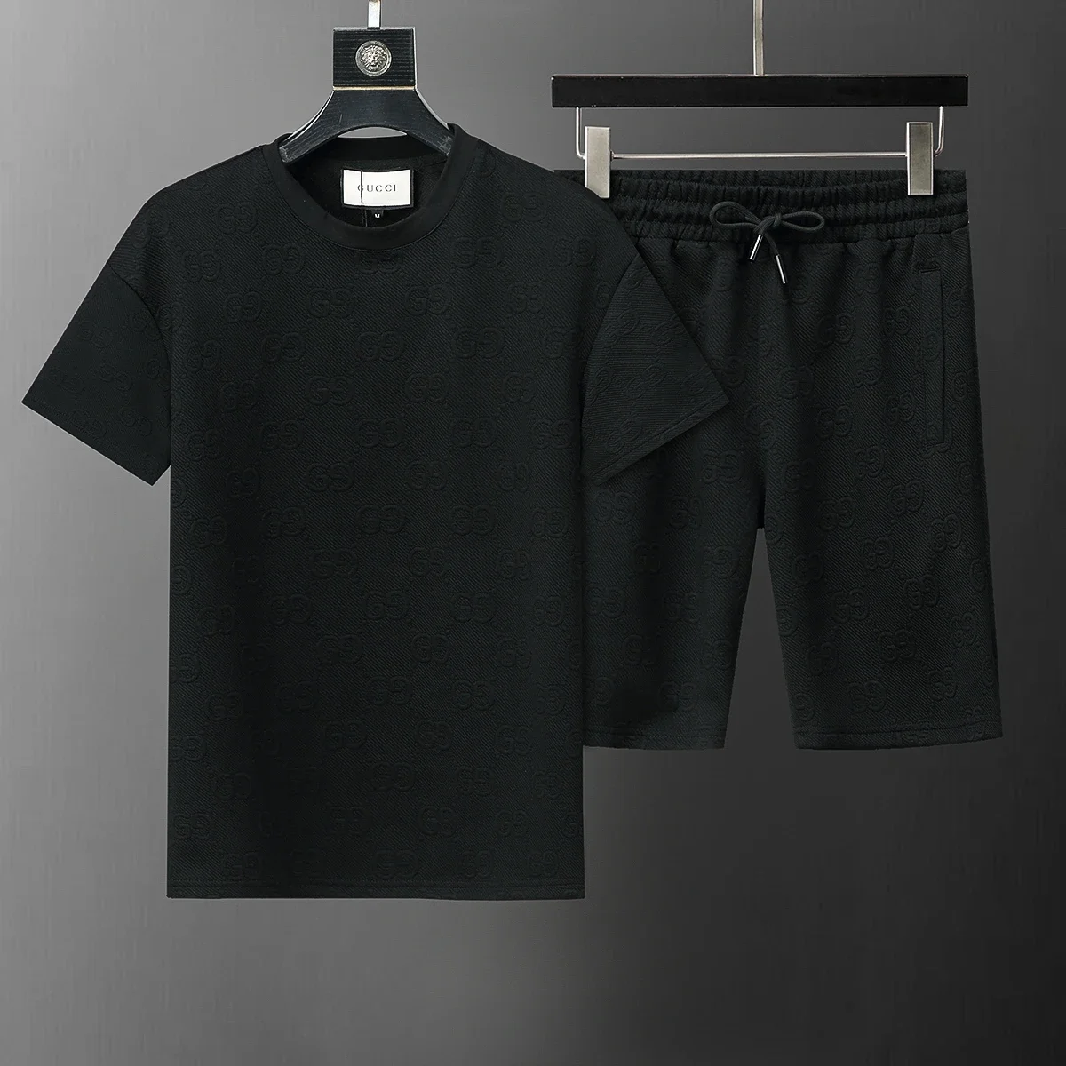 Dior Short-Sleeve Top and Shorts Set