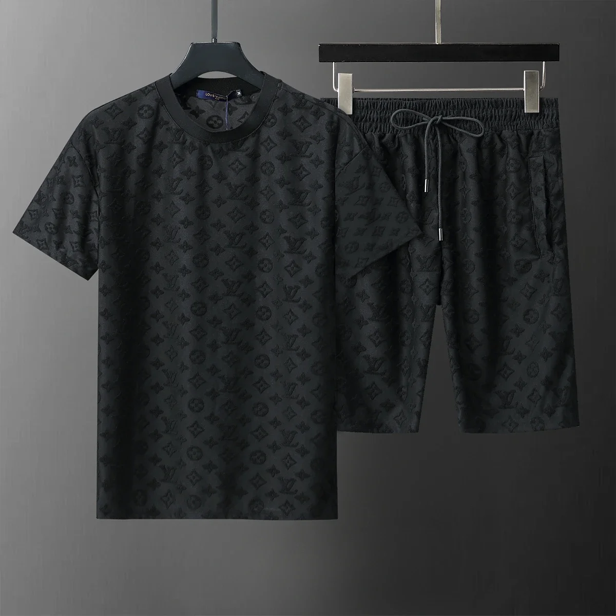 Dior Short-Sleeve Top and Shorts Set