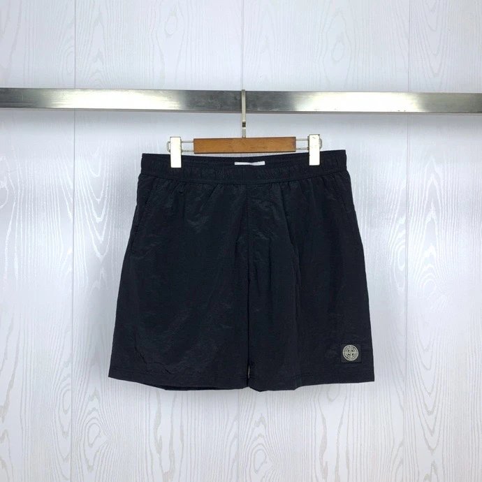 Stone Island Nylon Shorts Black