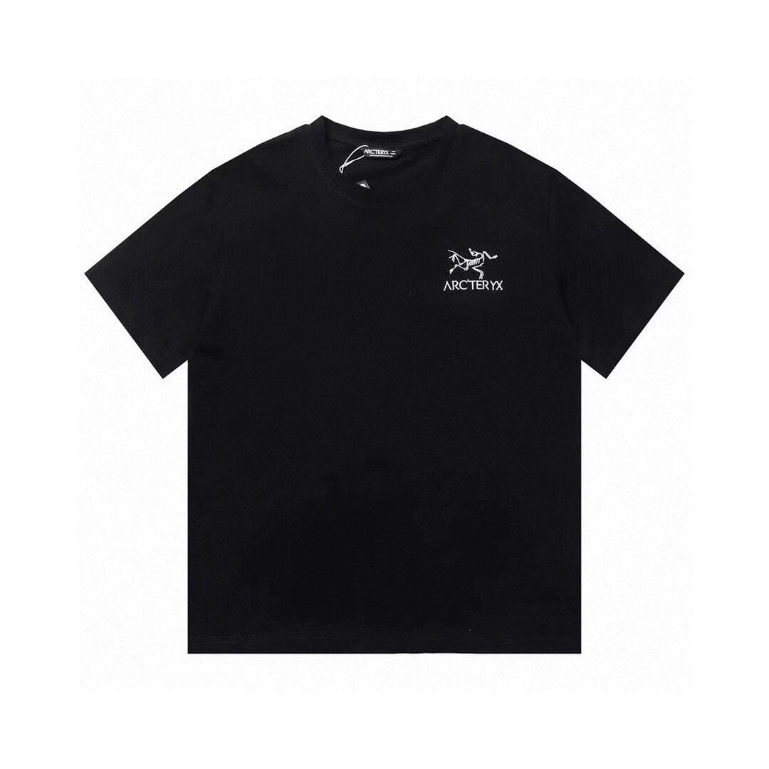Arc'teryx T-Shirts Crew-neck T-shirt with contrast flatlock stitching and skeletal bird logo image 8