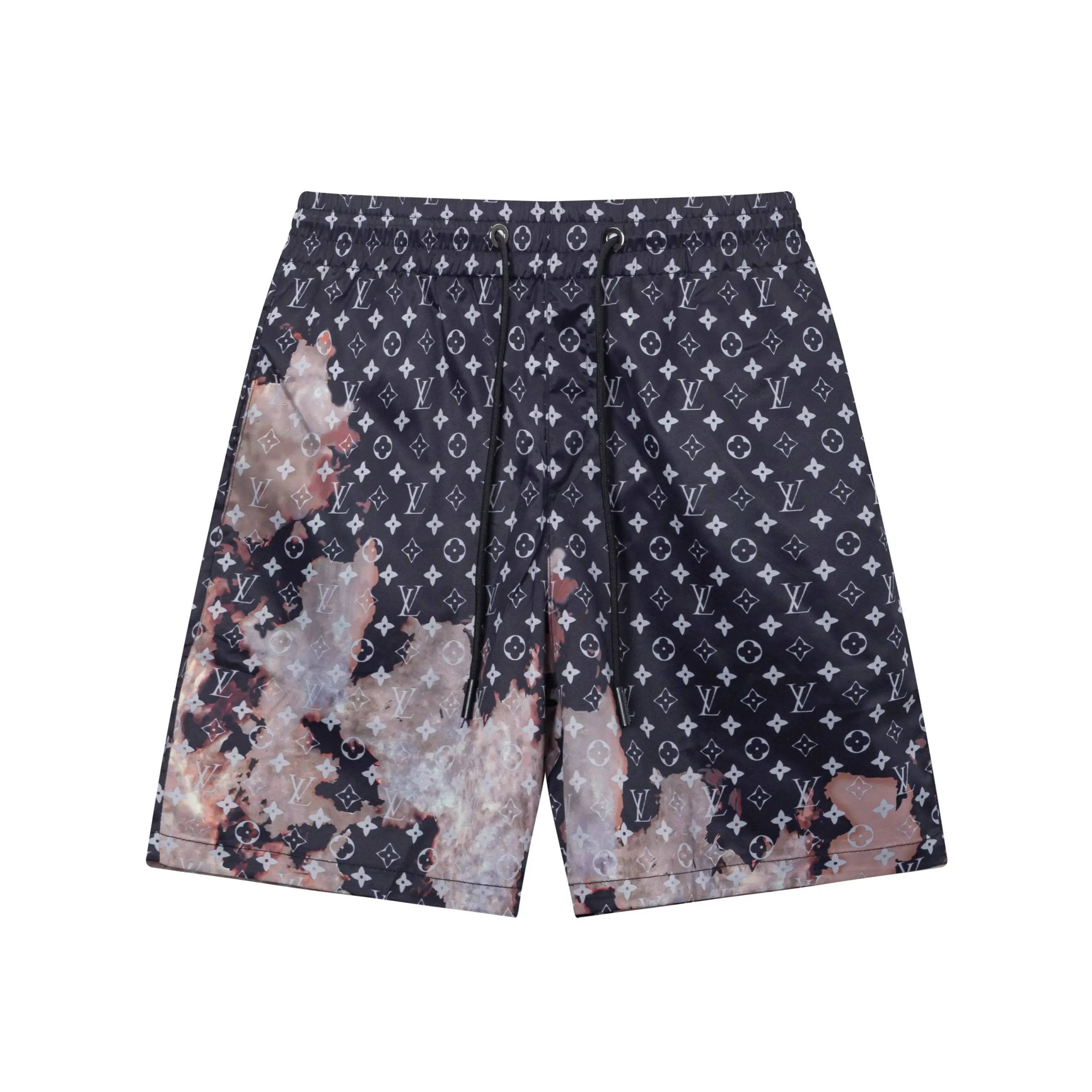 Louis Vuitton Monogram Cloudy Swim Shorts Black