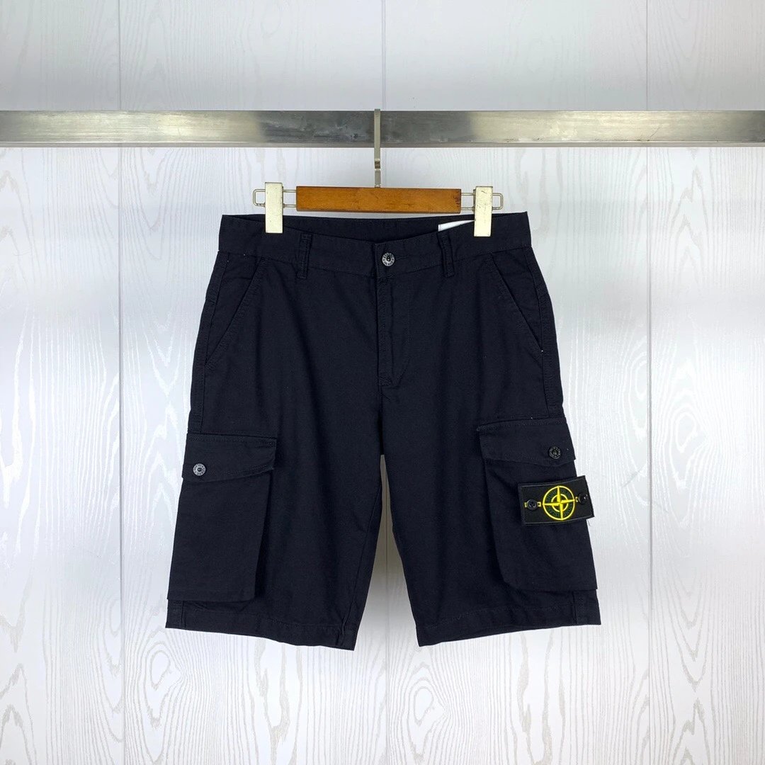Stone Island Cargo Shorts Black