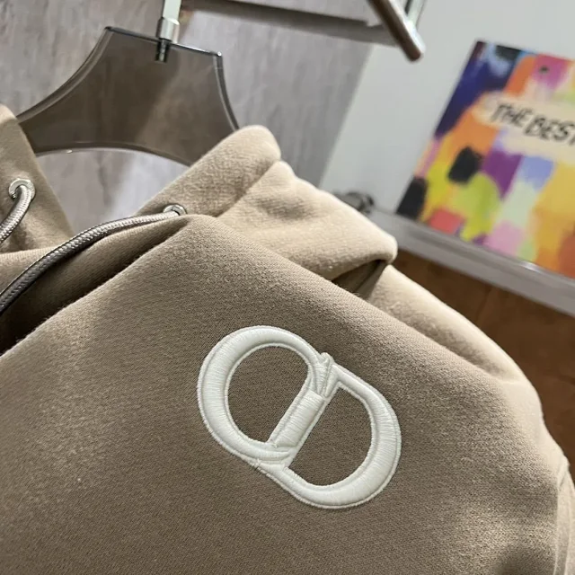 Unbranded Hoodies & Sweatshirts Pullover Hoodie with Kangaroo Pocket and Interlocking Letter Emblem product detail image 6