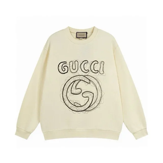 Gucci Knitwear Logo Jacquard Crewneck Sweater product detail image 23