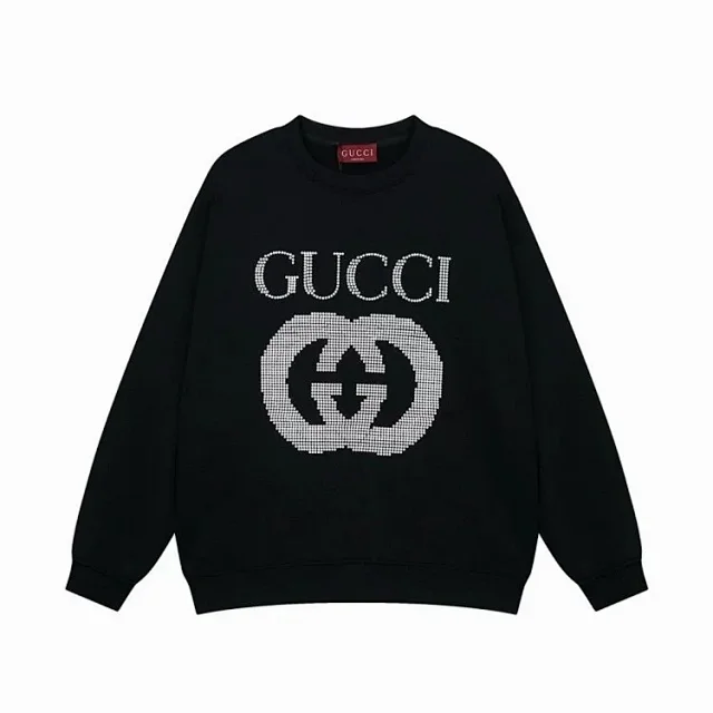Gucci Knitwear Logo Jacquard Crewneck Sweater product detail image 29