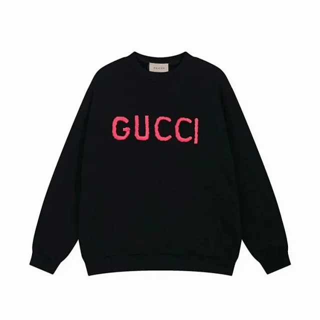 Gucci Knitwear Logo Jacquard Crewneck Sweater product detail image 36