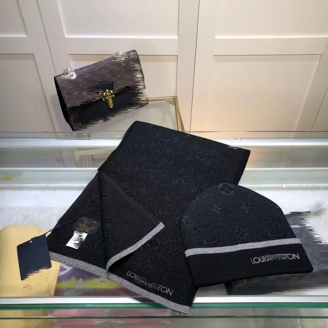 LV Beanie/Scarf Set（21+ Styles）