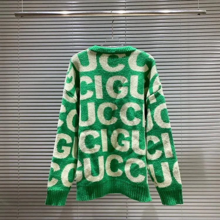 Gucci GG Pattern Knit Sweater Multicolor - 17