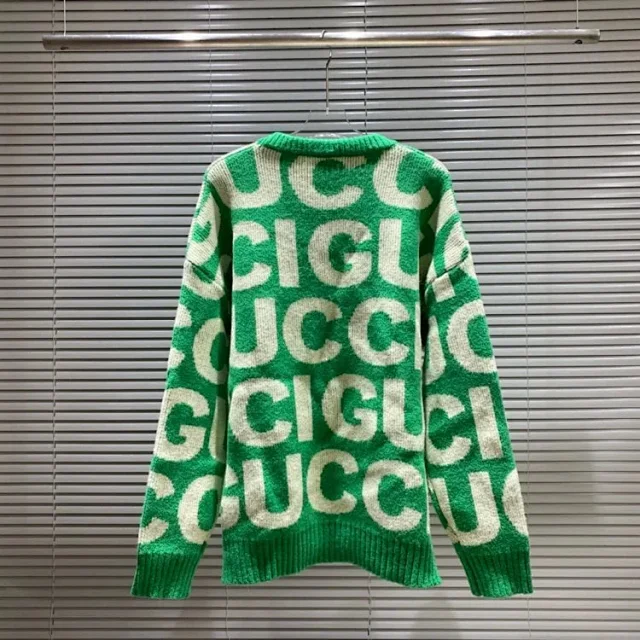 Gucci Knitwear Logo Jacquard Crewneck Sweater product detail image 16