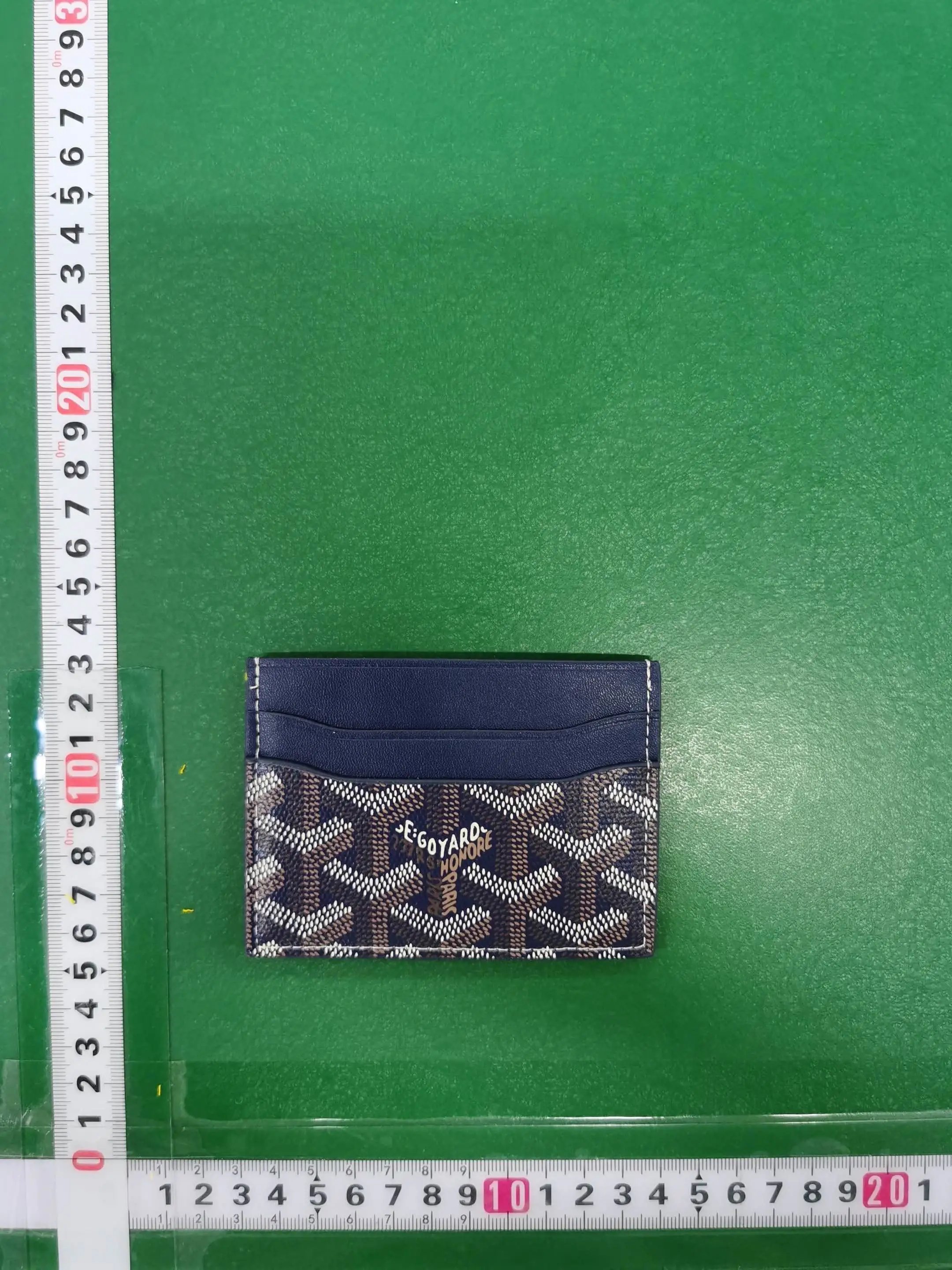 Dior Oblique Card Holder Navy Blue - 8