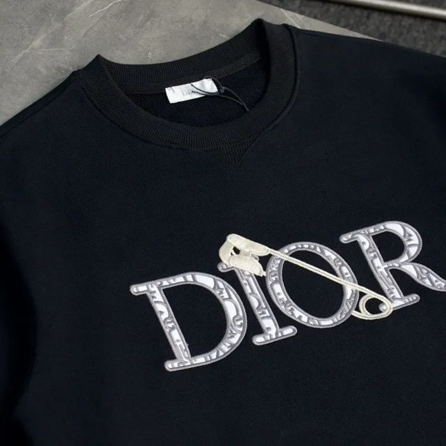 Unbranded Hoodies & Sweatshirts Pullover Hoodie with Kangaroo Pocket and Interlocking Letter Emblem product detail image 18